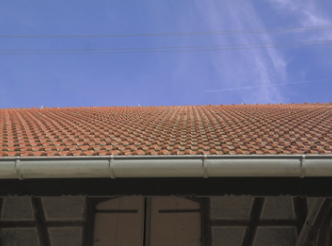 a clean residential roof