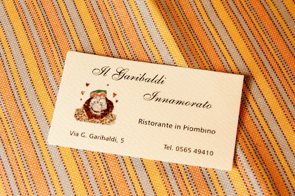 Il Garibaldi Innamorato business card