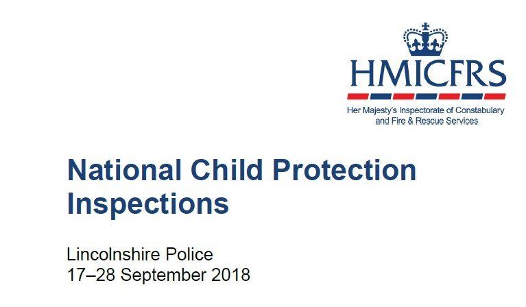 National Child Protection Inspections - Lincolnshire Police September 2018