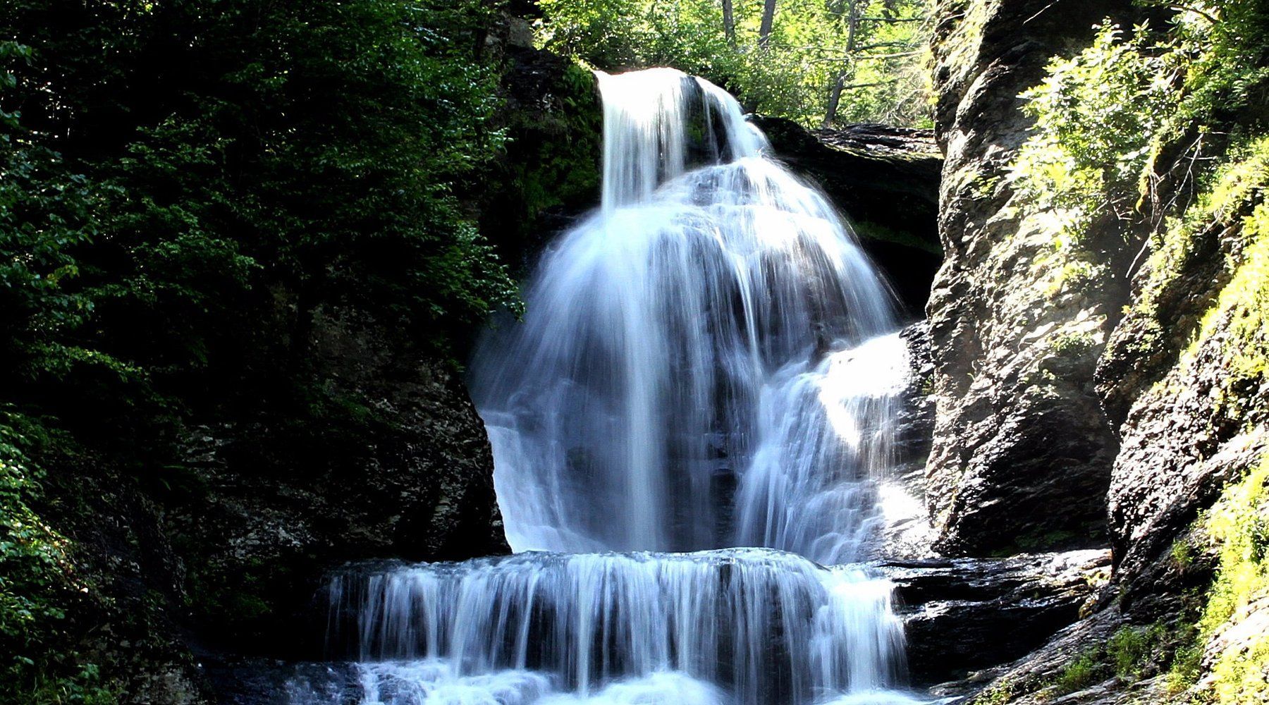 Deleware watergap in the Pocono Mountins