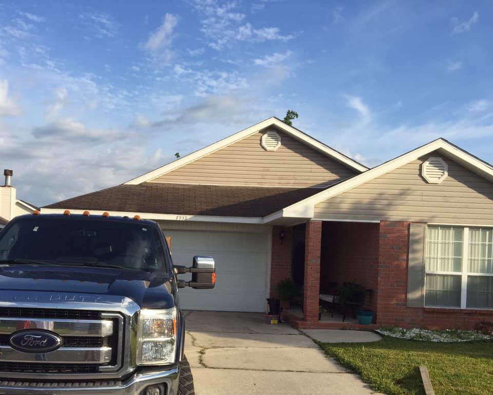 Residential roof replacement from Jones Roofing