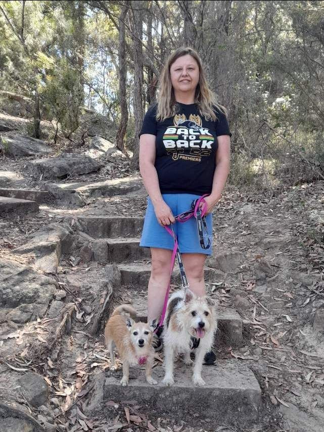 girl and small dog 2