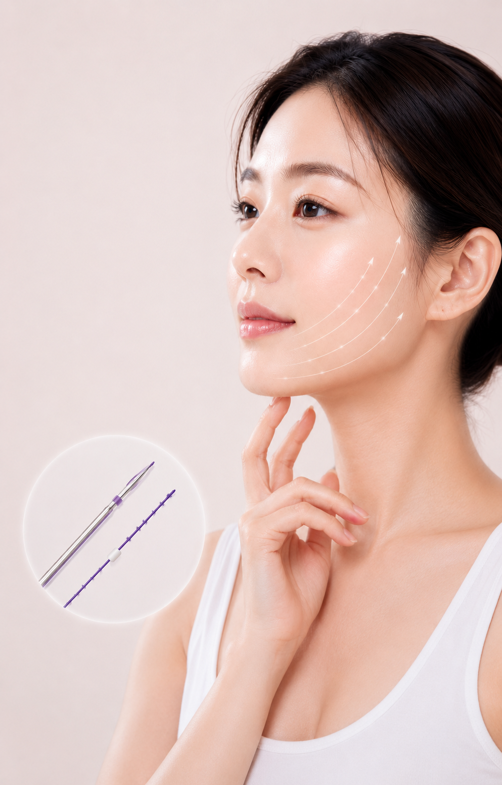 PDO Thread Lift result at JRYN Seomyeon Busan
