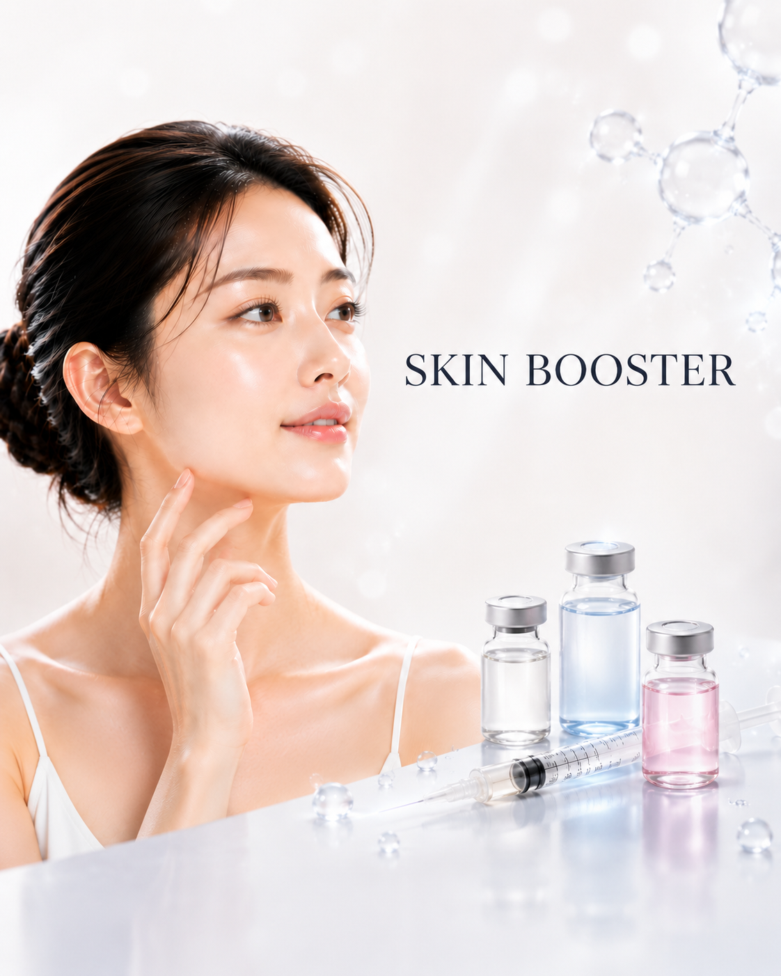 Skin booster treatments at JRYN Dermatology Seomyeon Busan
