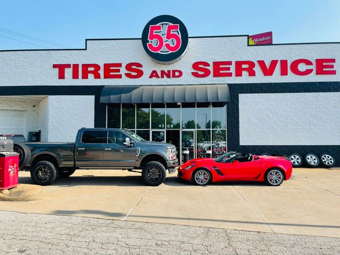 55 Tires and Service Shop Front | 55 Tires and Service