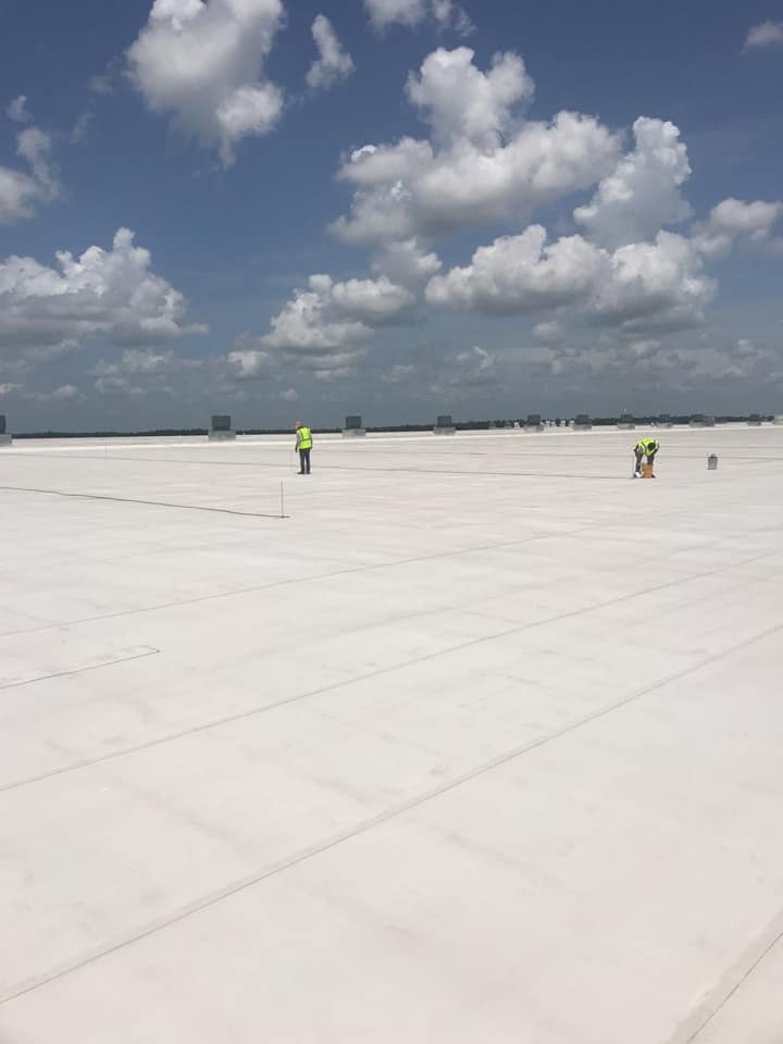 Commercial roofing installation Walmart by Nations Roofing & Construction Wesley Chapel