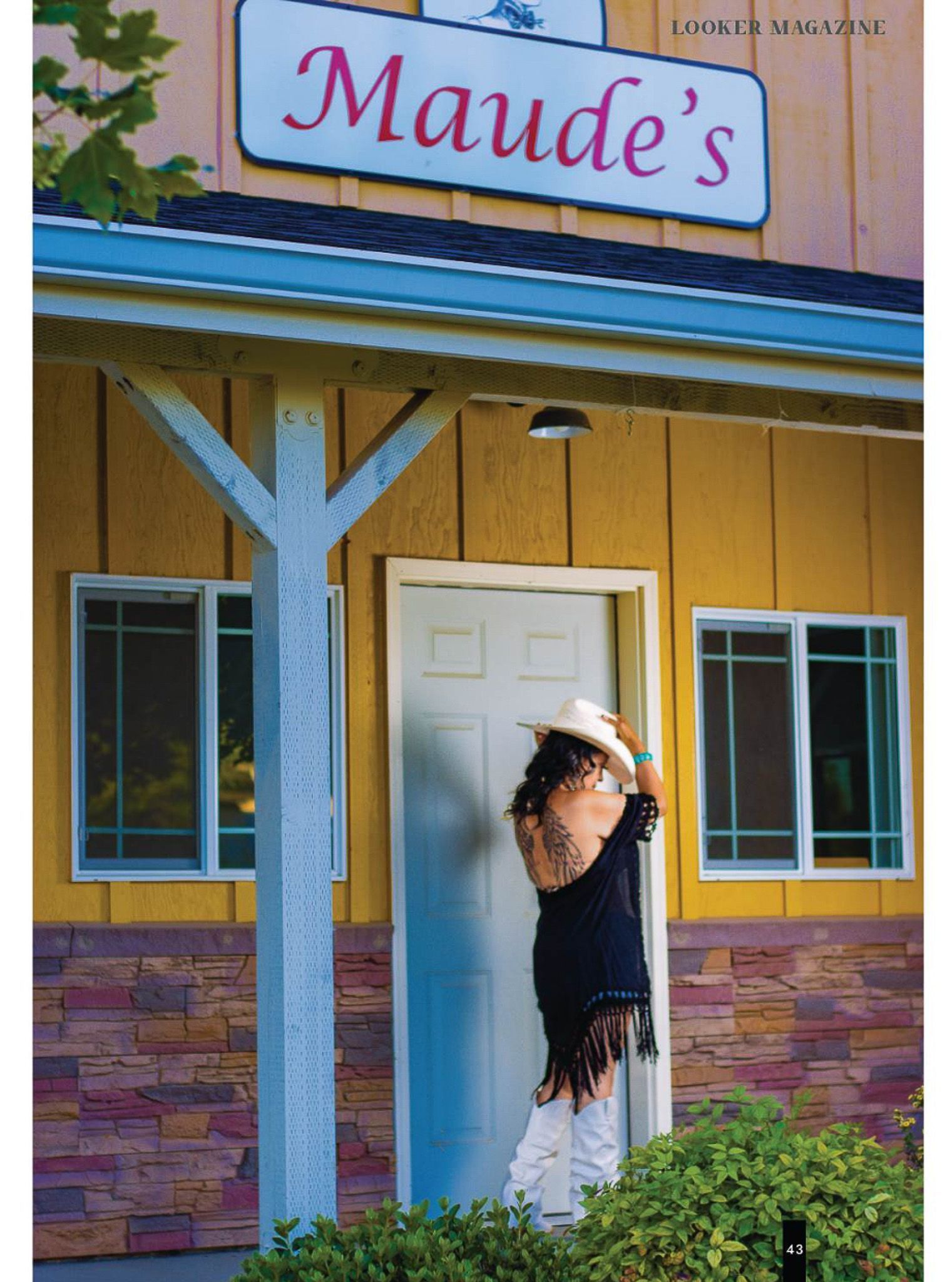 Fashion-forward editorial portrait taken in Salem Oregon