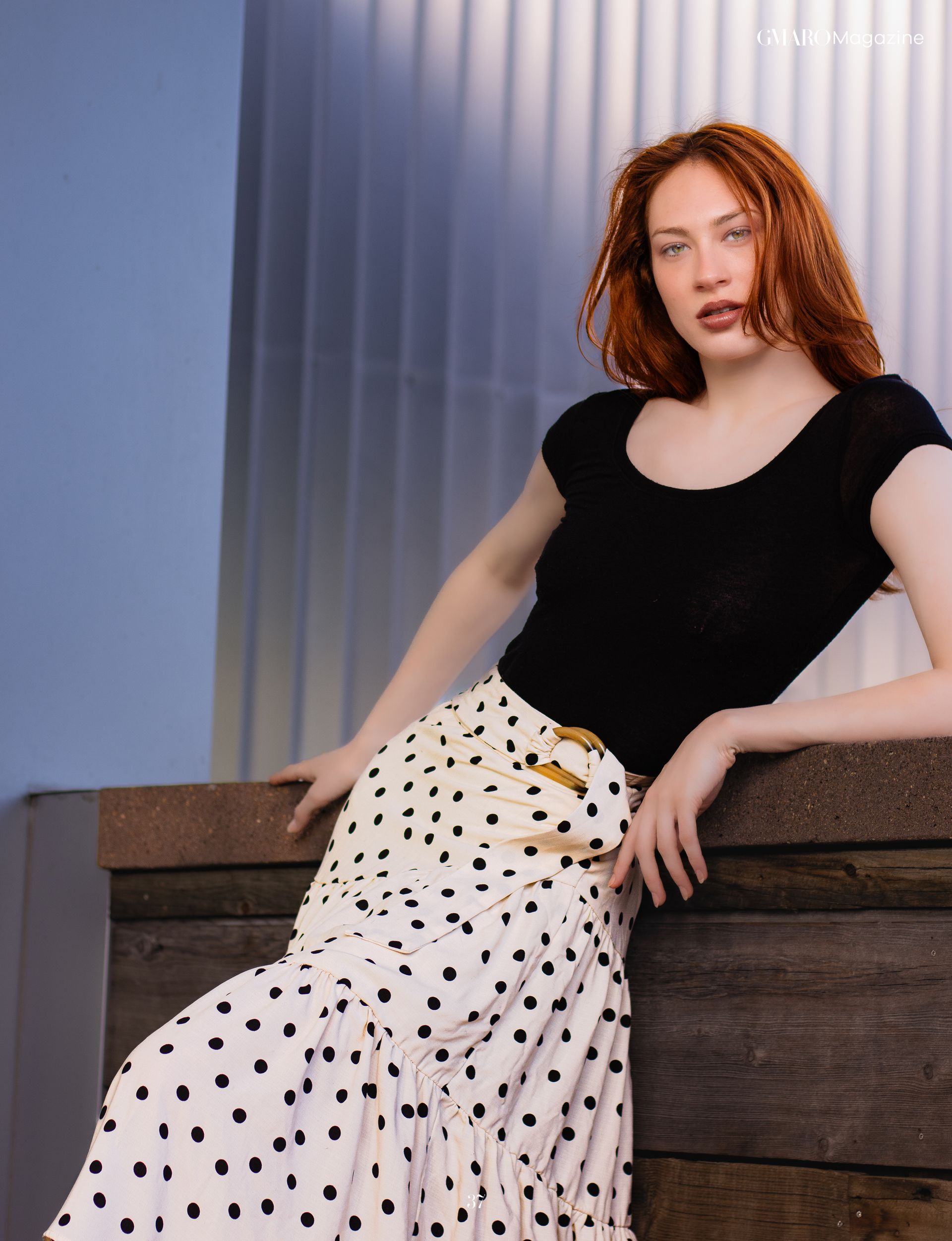 Kiera editorial published in Gmaro Magazine June/ July 2025