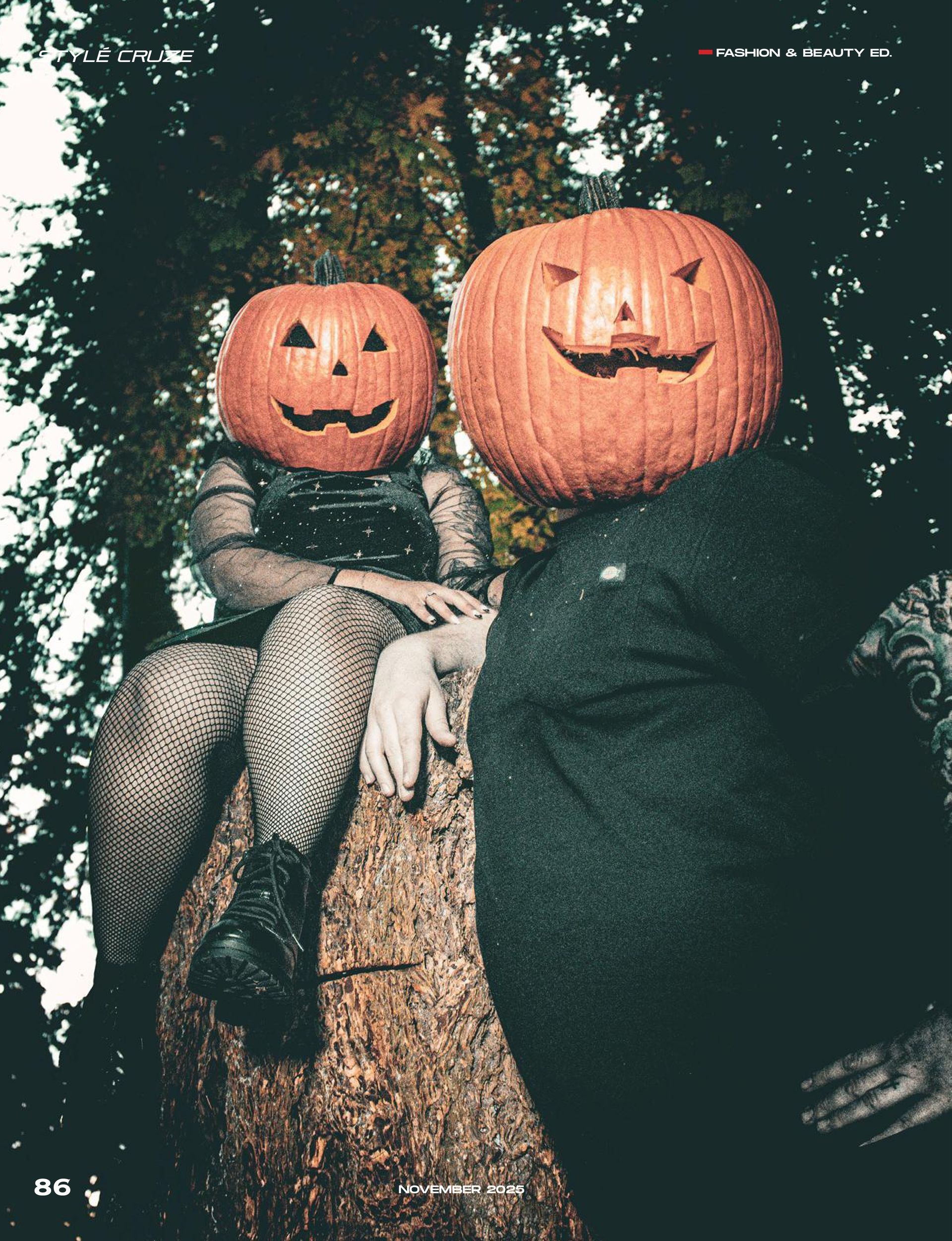 Covered bridge at Pioneer Park in Stayton Oregon surrounded by autumn leaves, used as the backdrop for an editorial photo session by Verity Visions.
