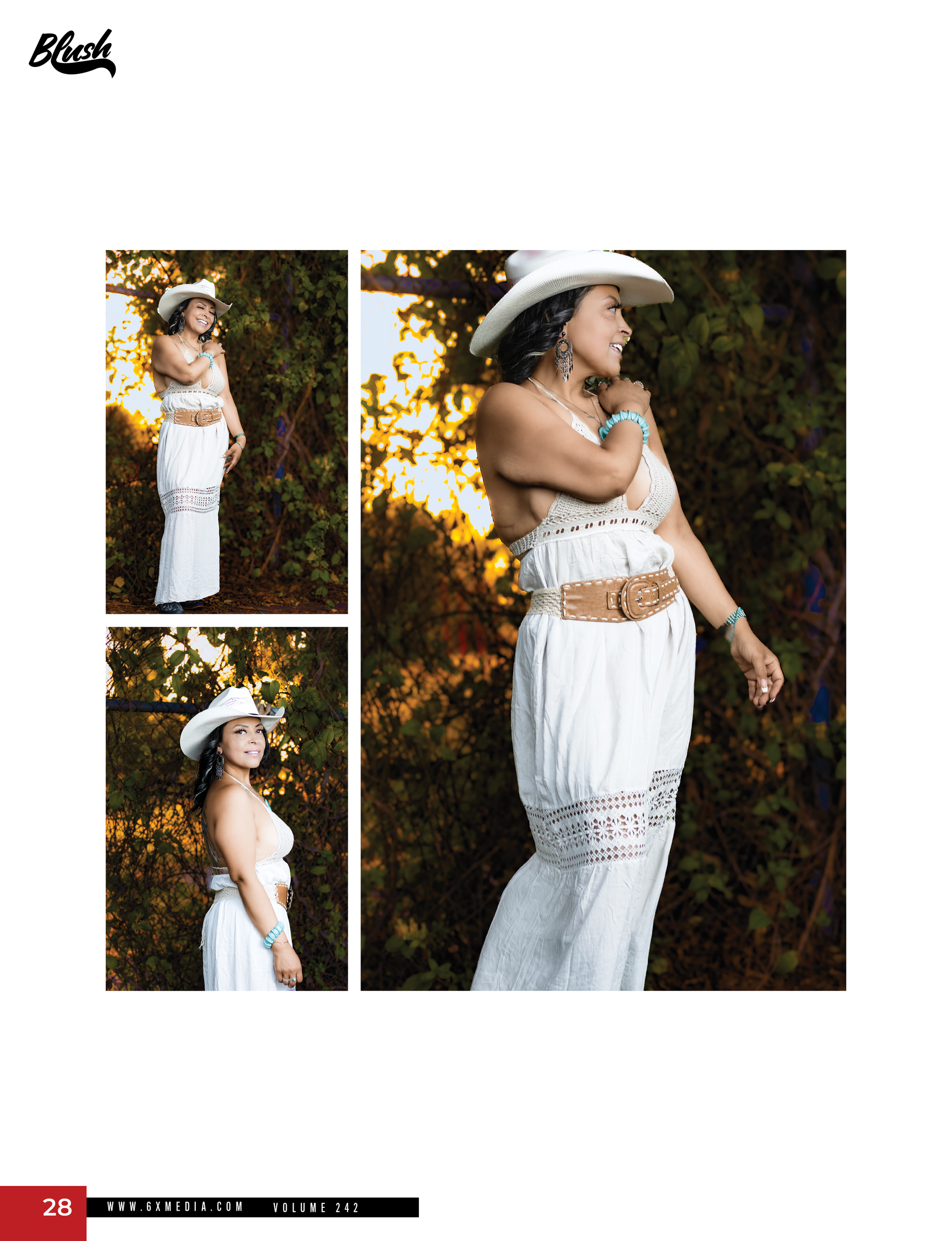 Editorial portrait of model Linda Cordova in Aumsville Oregon, featured in Blush Magazine and photographed by Verity Visions.