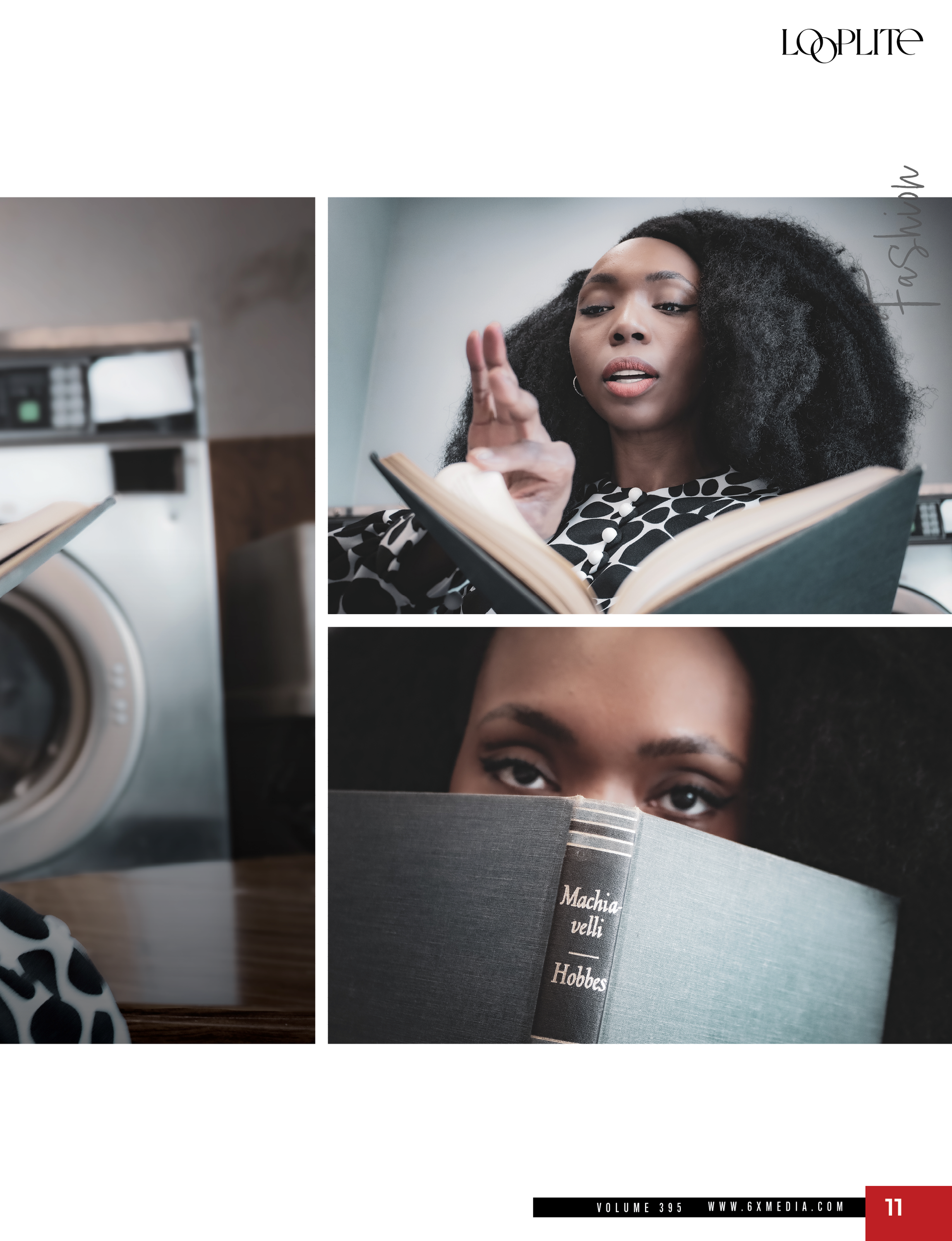 A cinematic editorial portrait of Makeda published in LoopLite Magazine, highlighting her elegance and the luxury storytelling of Verity Visions in Stayton Oregon.