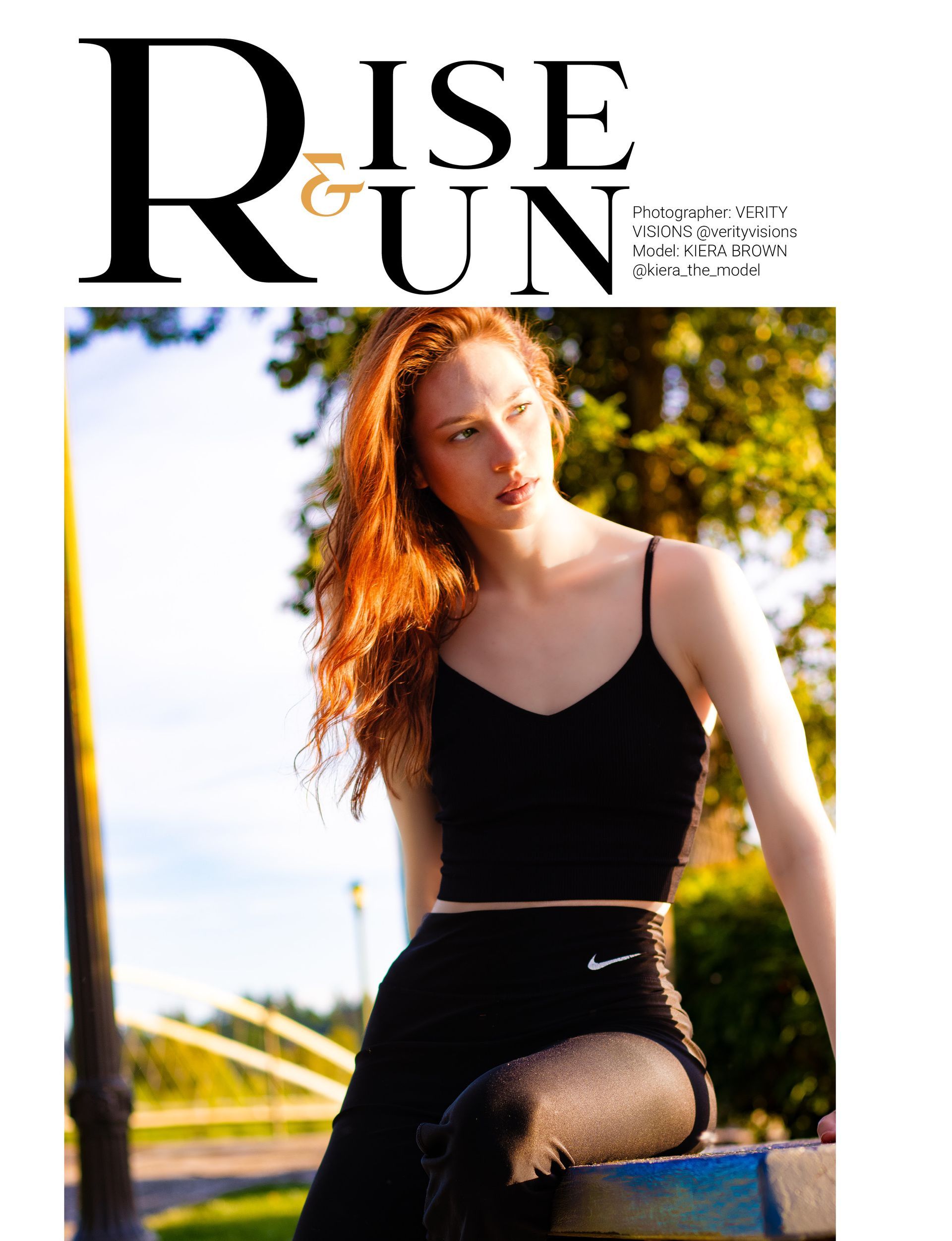 Kiera Brown on the June cover of Malvie Magazine, photographed in Salem Oregon with luxury editorial storytelling by Verity Visions.