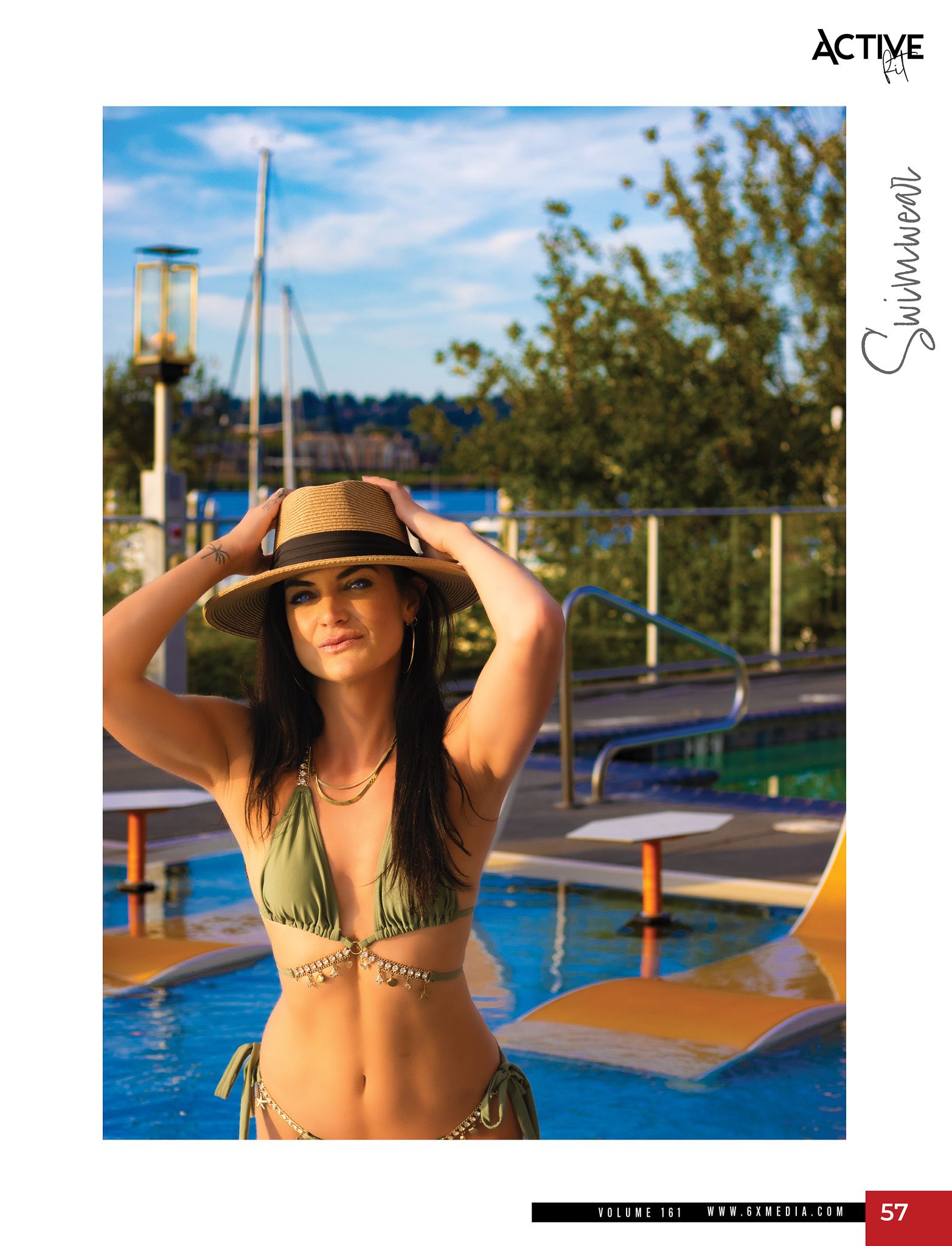 Shelby featured in Active Fit Magazine March issue fitness editorial photographed by Verity Visions in Portland Oregon