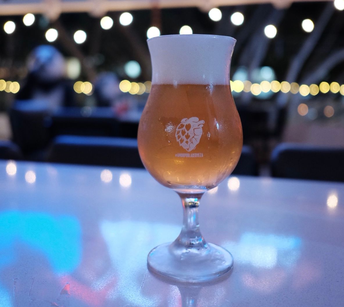 Belgian Tulip beer glass