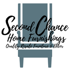 Logo for second chance home furnishings