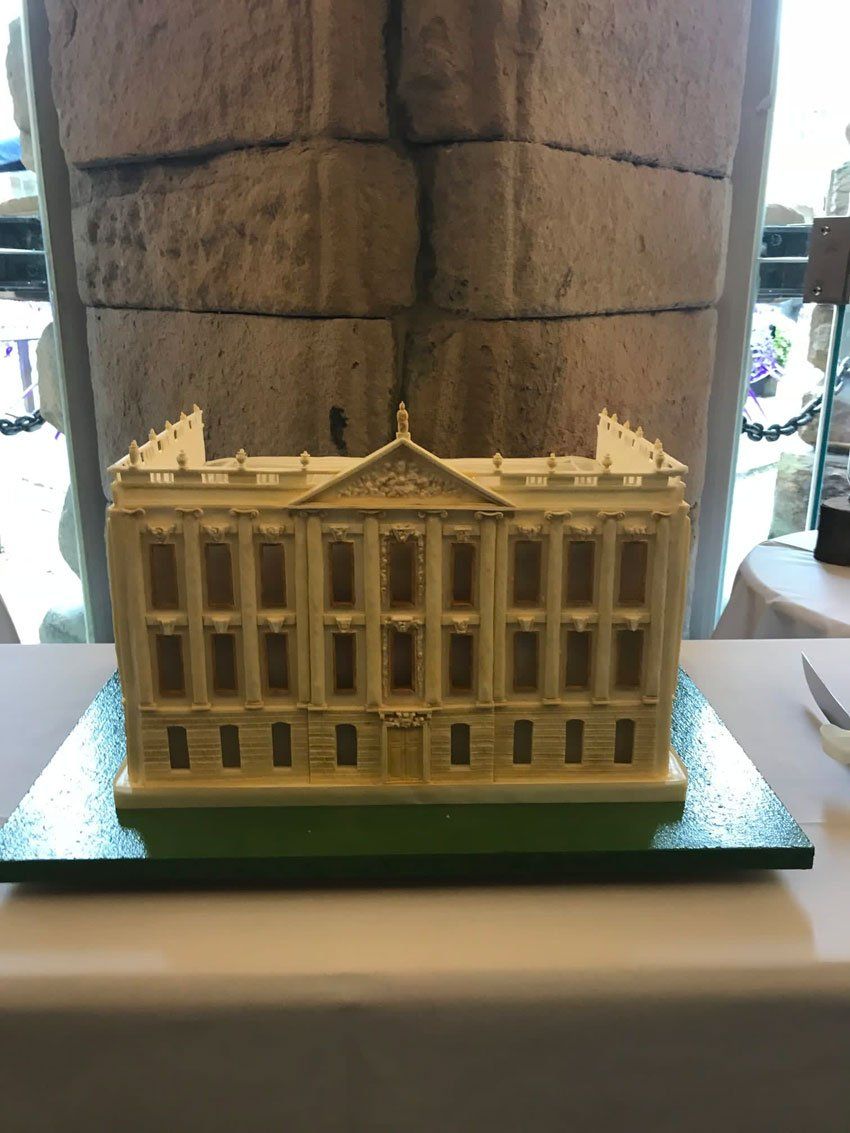 Model of a building