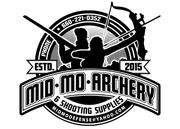 Logo: Silhouette archer, rifleman, with text 