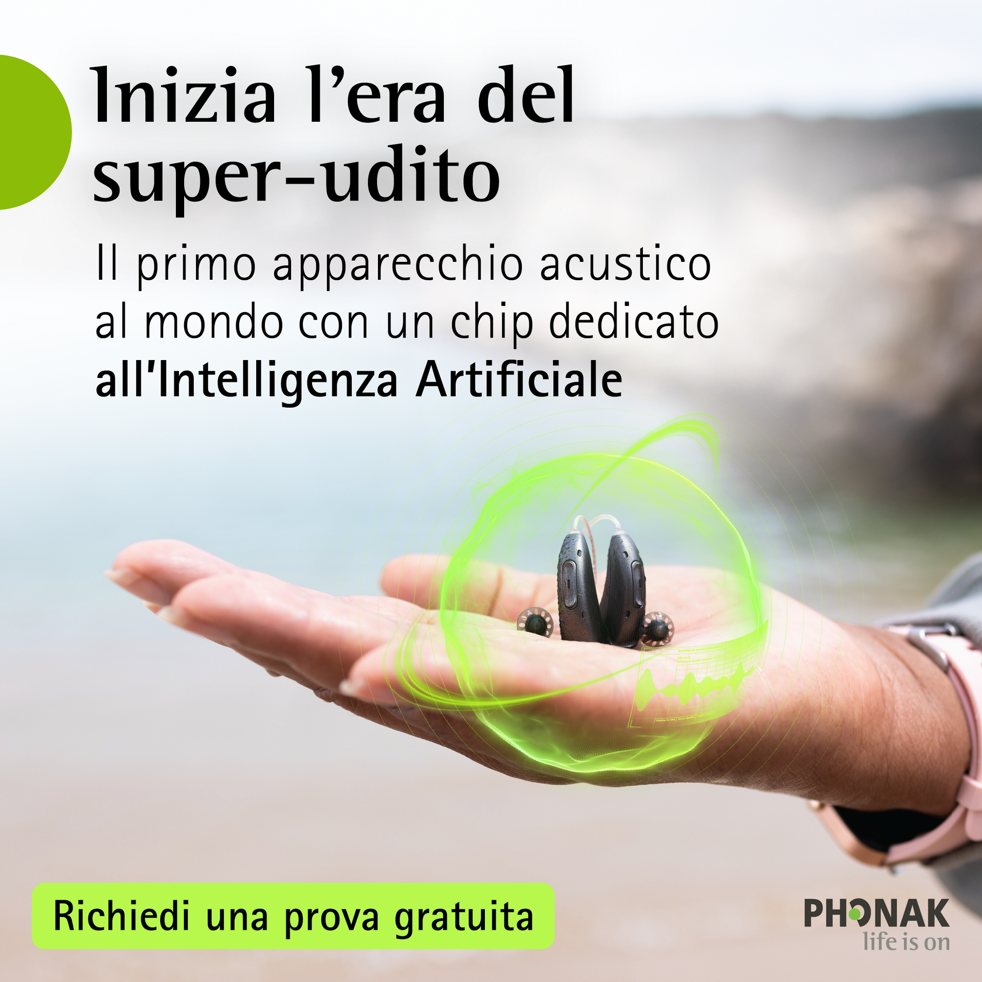 apparecchi acustici per perdita dell'udito