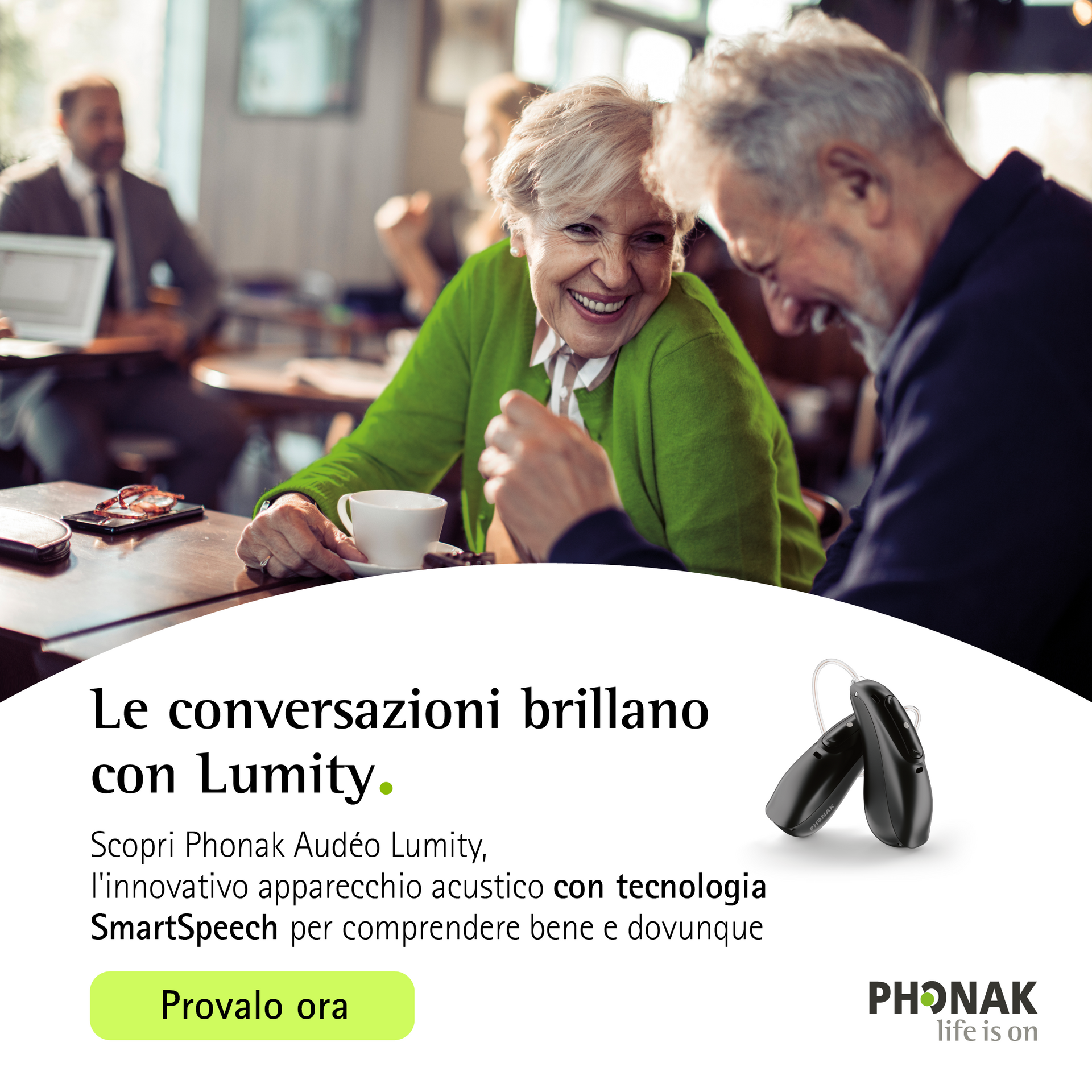 apparecchi acustici per perdita dell'udito