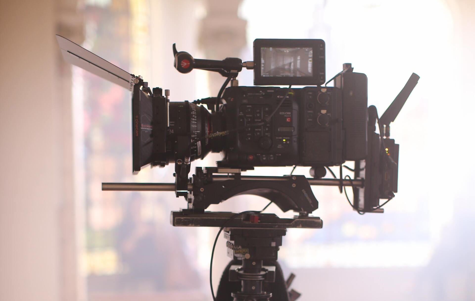 canon cinema camera behind the scenes