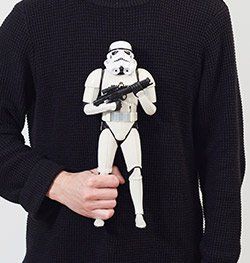 Star Wars Storm Trooper figurine for Spin Creative team page