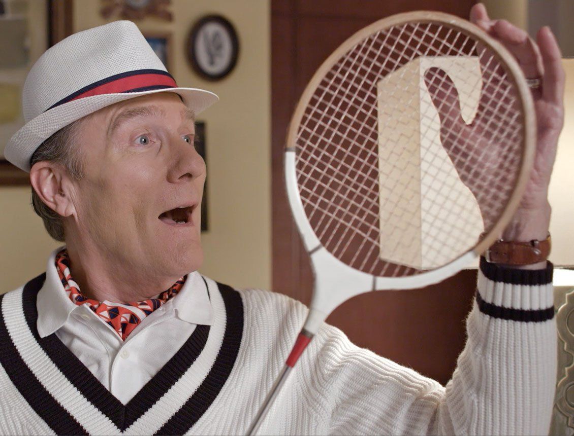 Tennis player aristocrat tv commercial produced by video production company Spin Creative