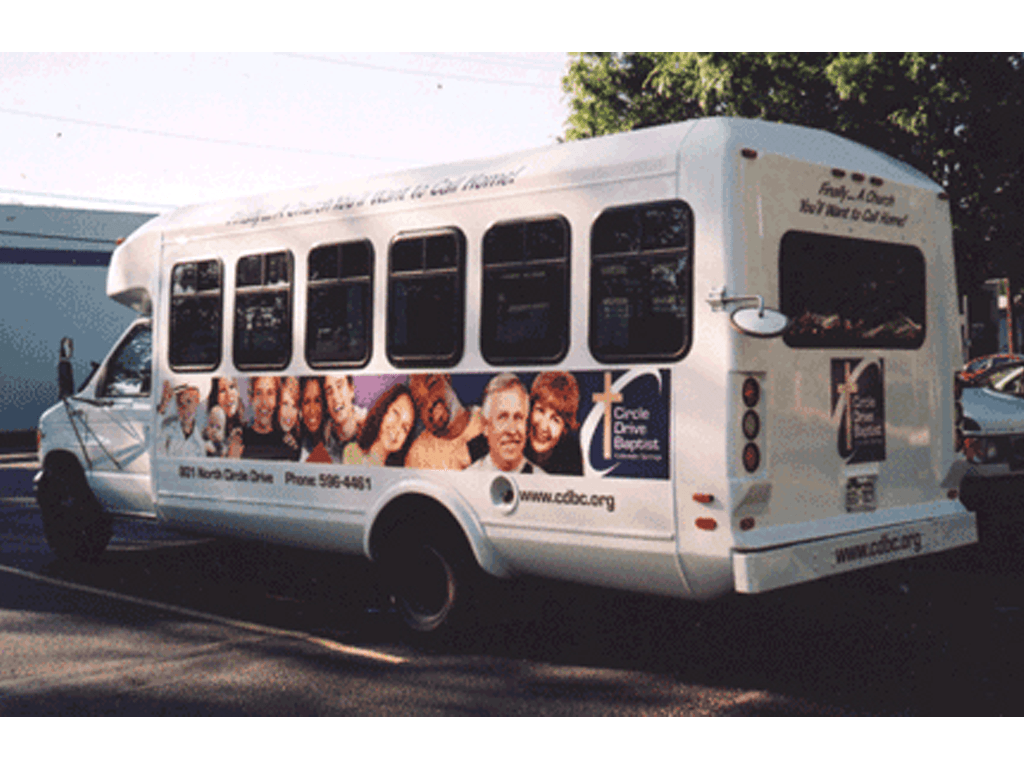 Digital partial wrap graphics