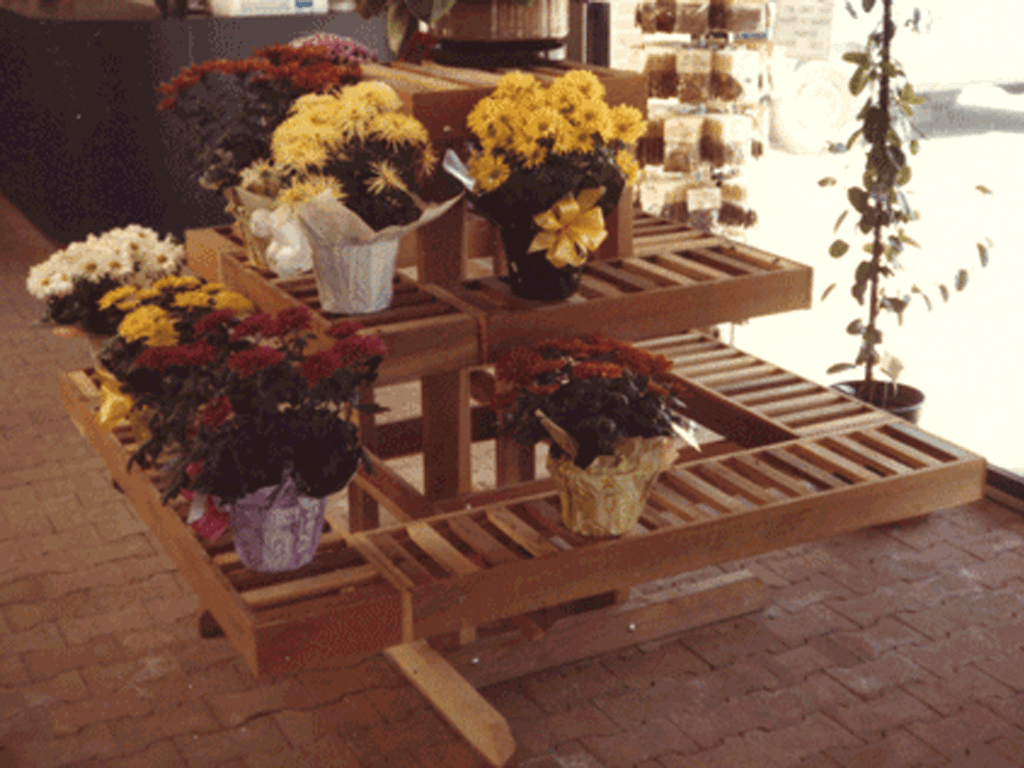 Custom built display stands