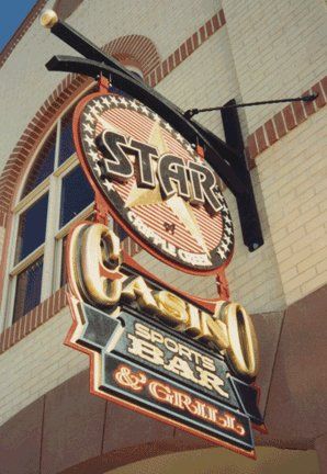 Gold leaf on hand-carved letters