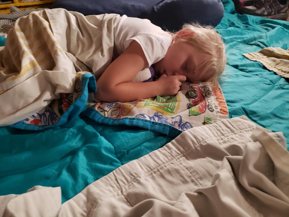 A Girl Sleeping — St. Louis, MO — Sappington Child Care Center & Summer Day Camp