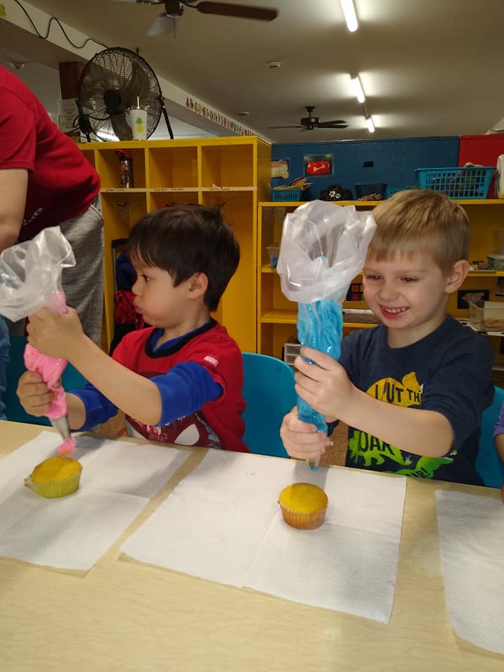 Kids Are Making Cupcakes — St. Louis, MO — Sappington Child Care Center & Summer Day Camp