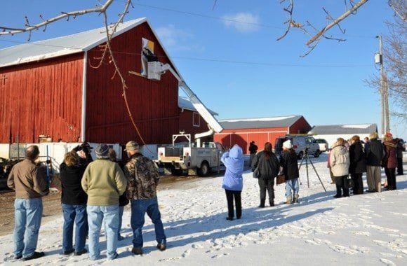 People Watching Working Electricians — Shawano, WI — Raddant Electric Service Inc