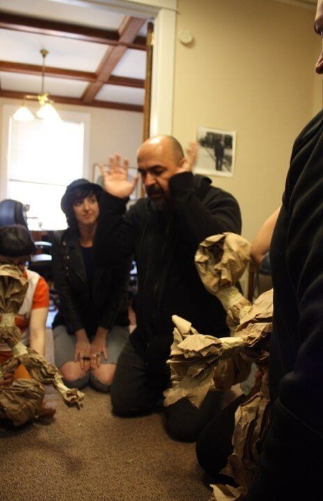 Man Discussing With His Friend – Dallas, TX – Artstillery