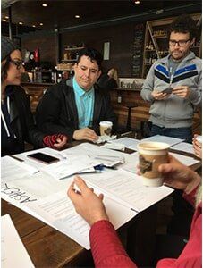 Meeting On Coffee Bar – Dallas, TX – Artstillery