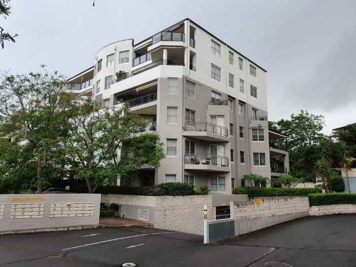 building after painting