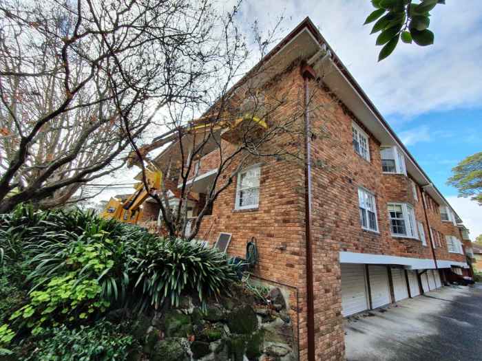 building with brick wall exterior