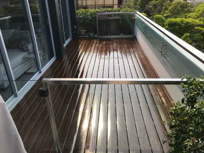 deck after repair
