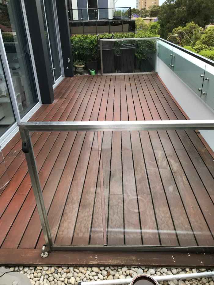 deck before repair