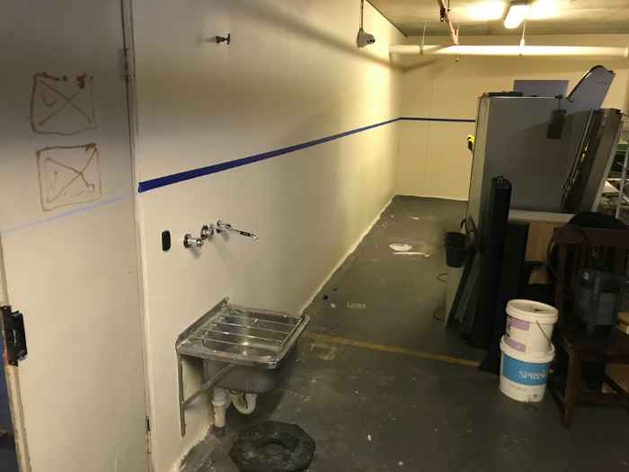 room being renovated