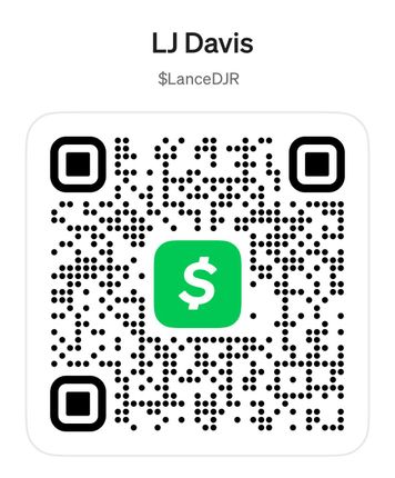 A qr code with a dollar sign on it.