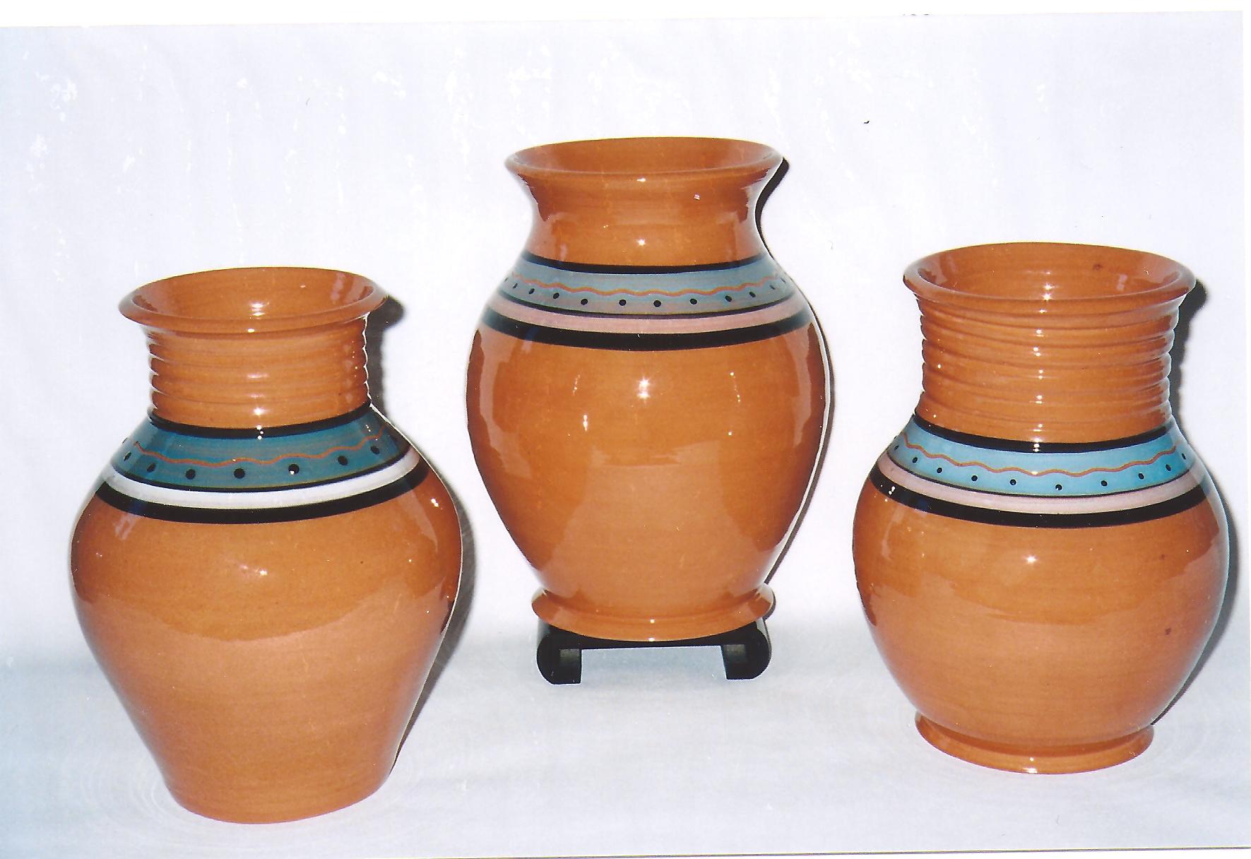 Three Vases — Edmonton, CA — Red Hot Pots