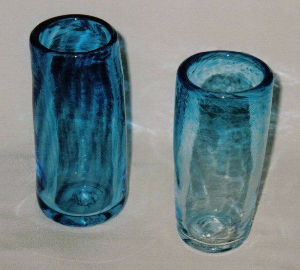 Two Turquoise Glassed — Edmonton, CA — Red Hot Pots