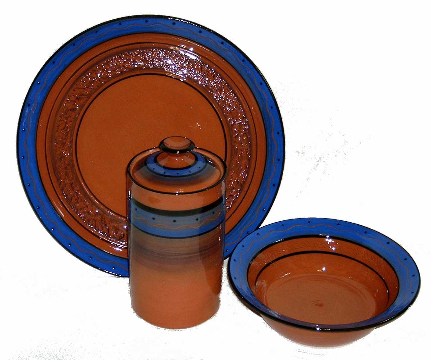 Blue Pottery Set — Edmonton, CA — Red Hot Pots