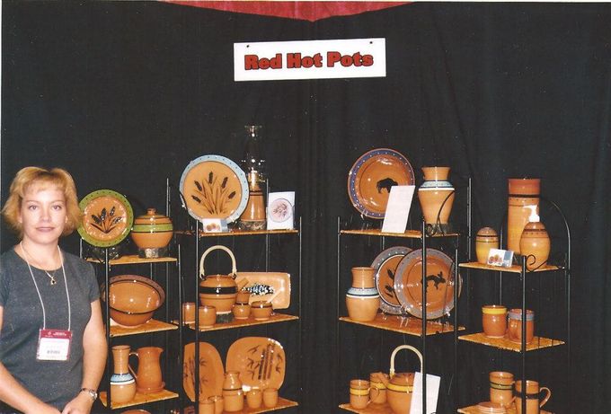 Pottery and Artwork Exhibit — Edmonton, CA — Red Hot Pots