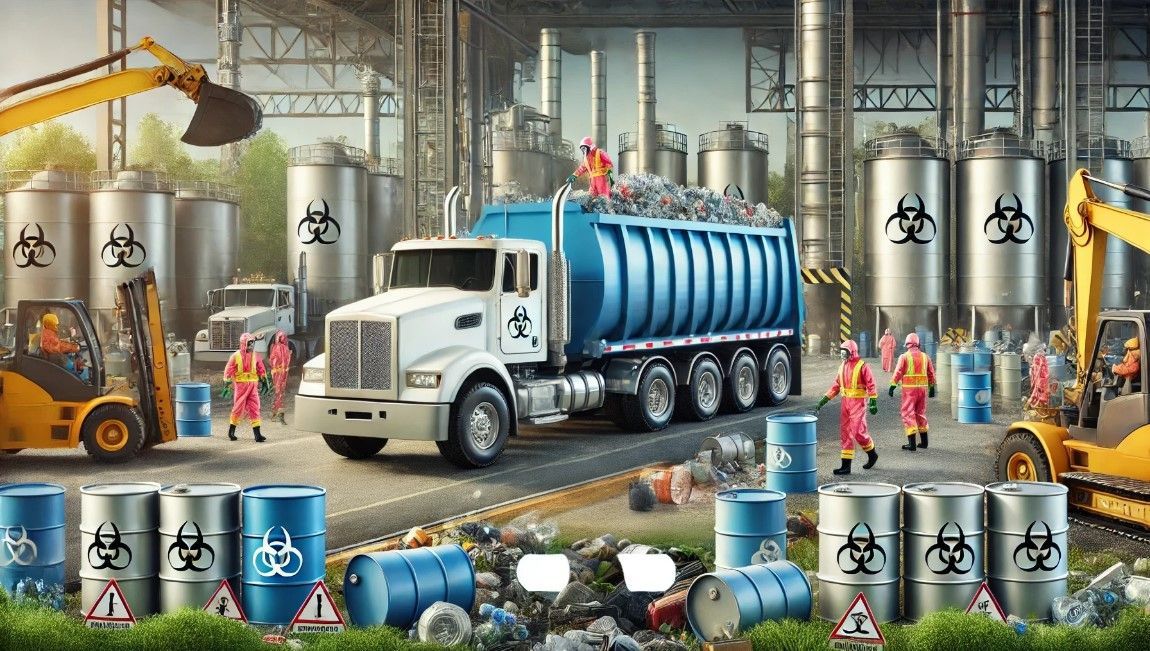 Hazardous waste removal header image