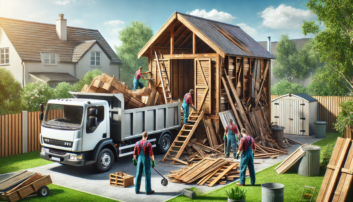 Shed removal service header image