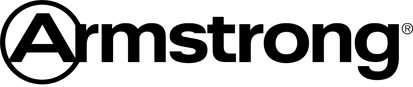 Armstrong logo with a circled