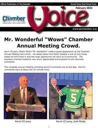 Mr. wonderful wows chamber annual meeting crowd.