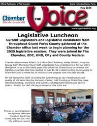 The chamber of commerce is holding a legislative luncheon.