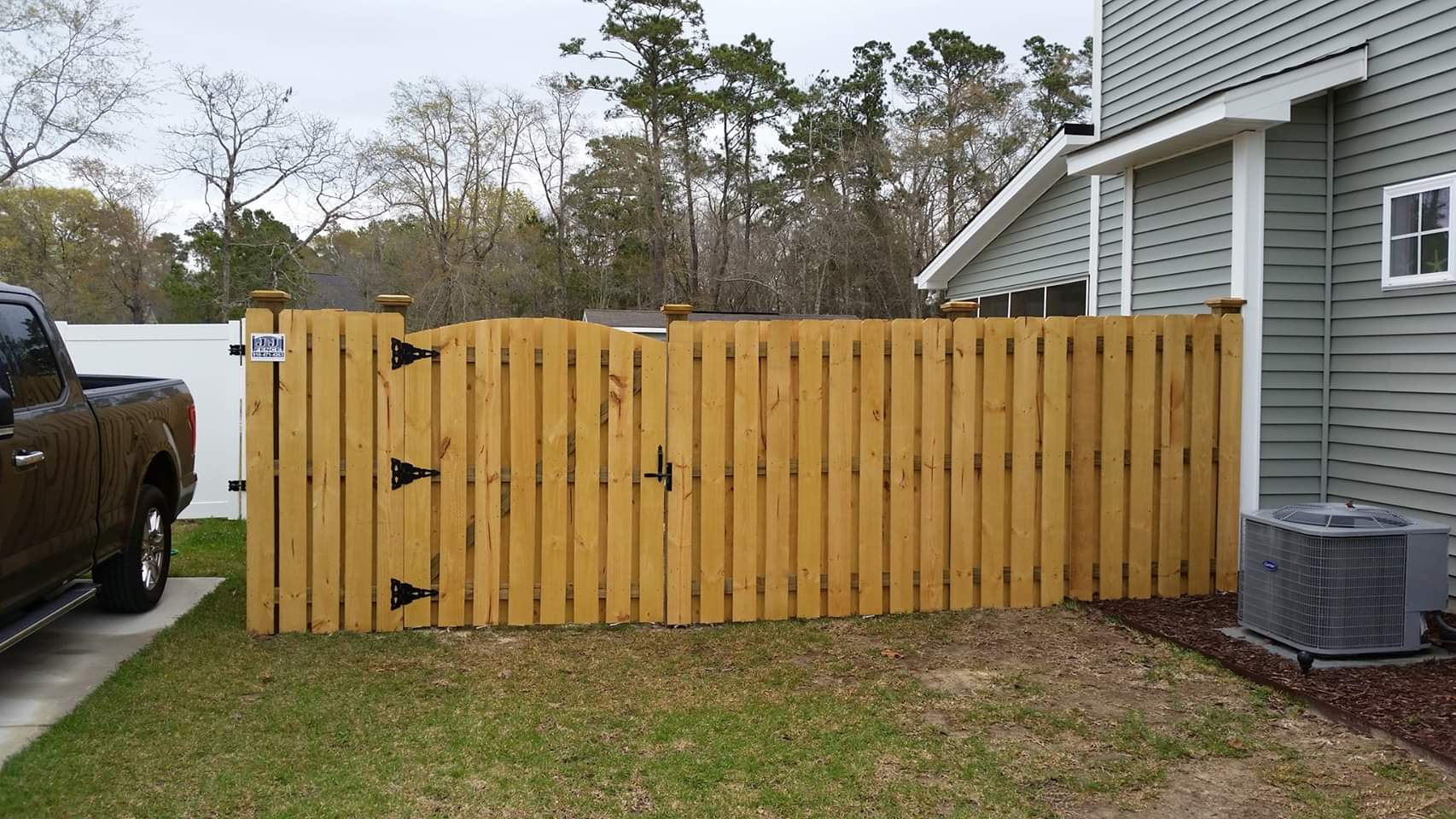 Wooden Gate And Fence — Wilmington,  NC — J & J Fence